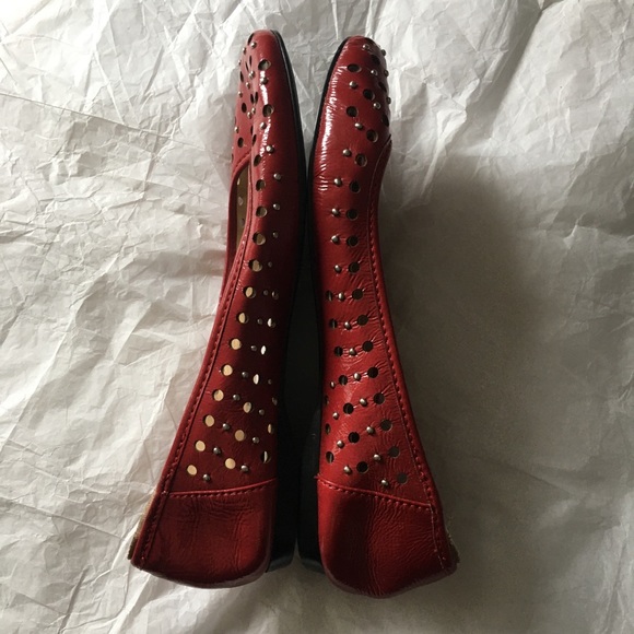 MICHAEL Michael Kors | Studded Perforated Flats - Picture 7 of 8